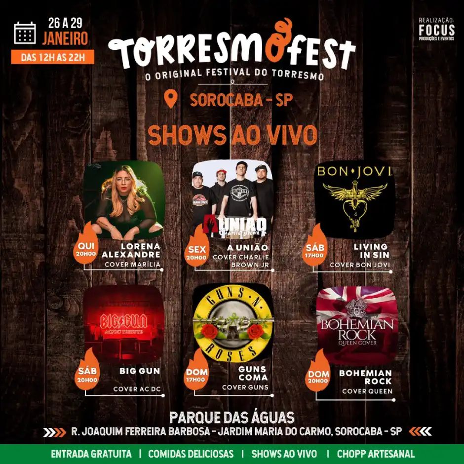 Sorocaba recebe Torresmofest – Original Festival do Torresmo a partir desta quinta