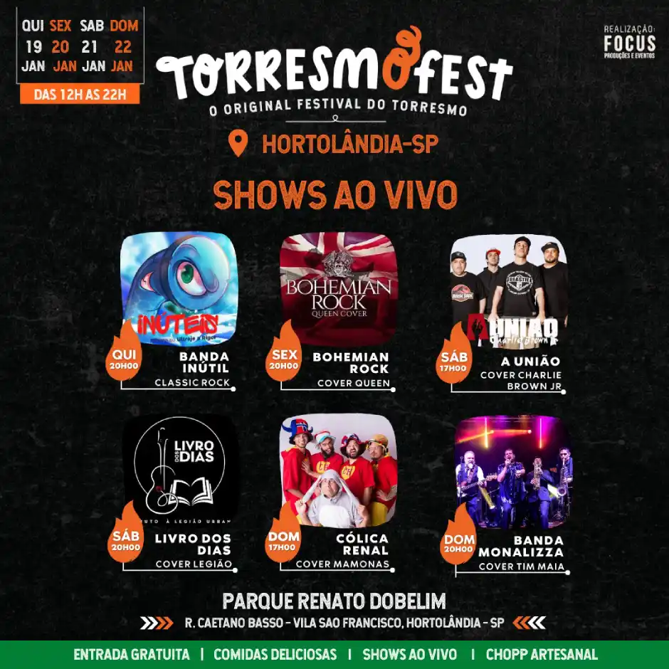 Torresmofest - Original Festival do Torresmo desembarca em Hortolândia