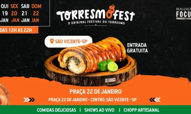 Torresmofest – Original Festival do Torresmo é atração em São Vicente