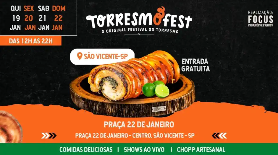 Torresmofest - Original Festival do Torresmo é atração em São Vicente