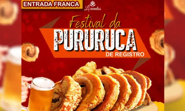 1º Festival da Pururuca em Registro ocorre neste fim de semana