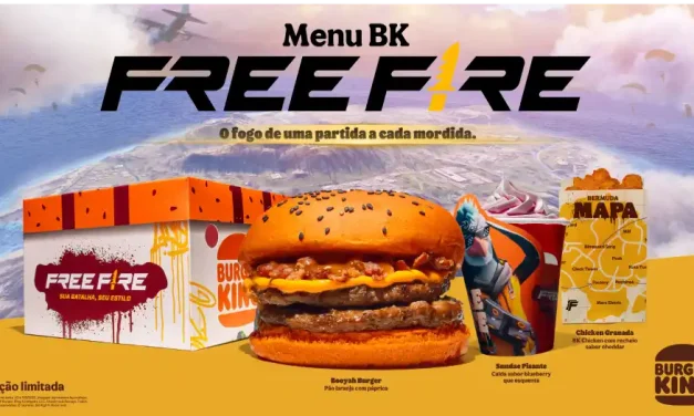 Burger King lança combo Free Fire e promove experiência imersiva em São Paulo