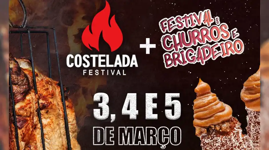 Costelada BBQ e Festival do Churros e Brigadeiro agitam Sorocaba a partir desta sexta