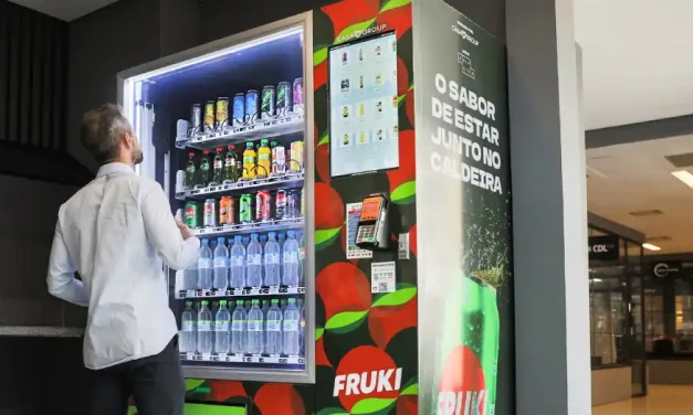 Fruki Bebidas amplia projeto de máquinas de venda automática B2C no Rio Grande do Sul