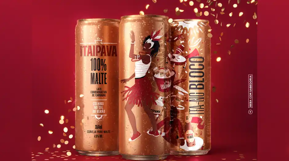 Itaipava anuncia lançamento de lata especial para o Carnaval 2023