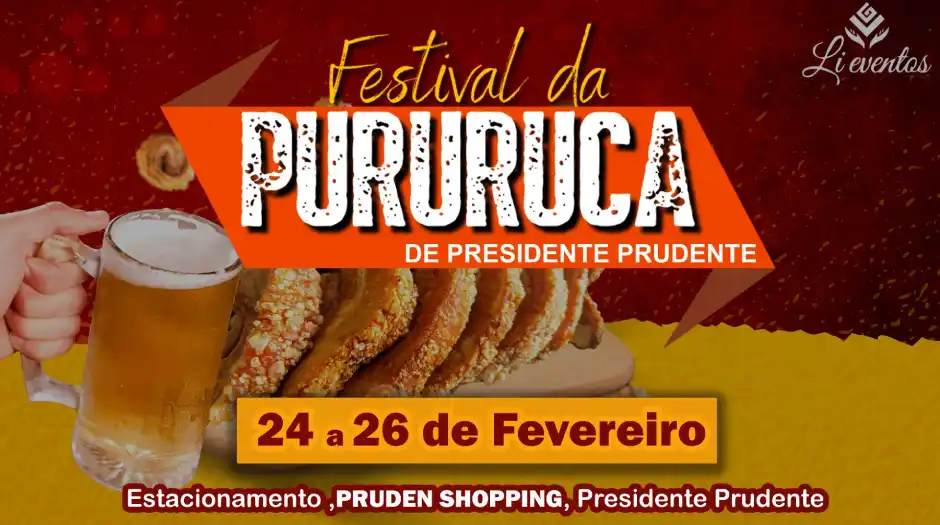 Presidente Prudente sedia Festival da Pururuca neste fim de semana