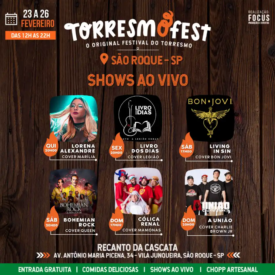 Torresmofest – Original Festival do Torresmo chega a São Roque nesta quinta