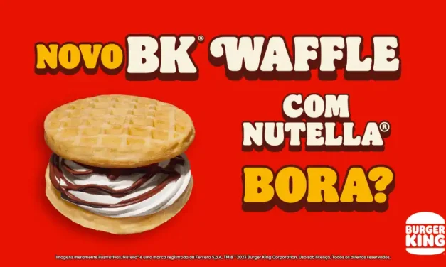 BK Waffle: Burger King lança nova sobremesa com Nutella