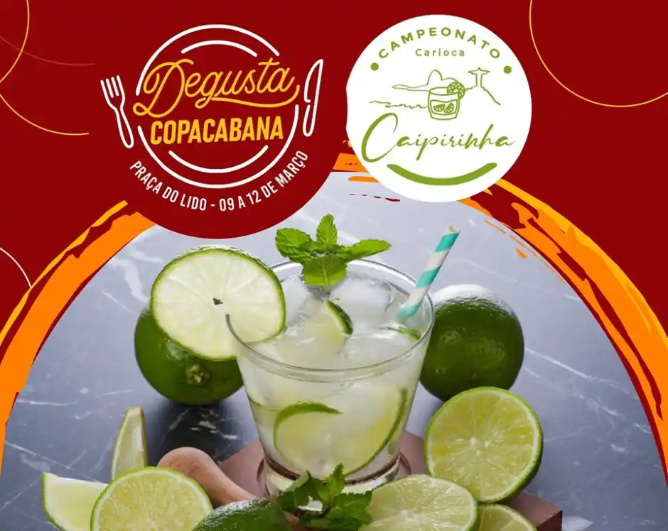 Festa gastronômica "Degusta Copacabana" ocorre na Praça do Lido a partir desta quinta