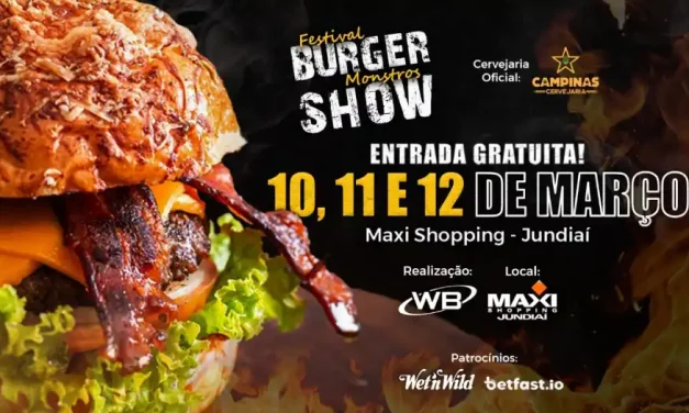 Festival Burger Monstros Show movimenta Jundiaí neste fim de semana