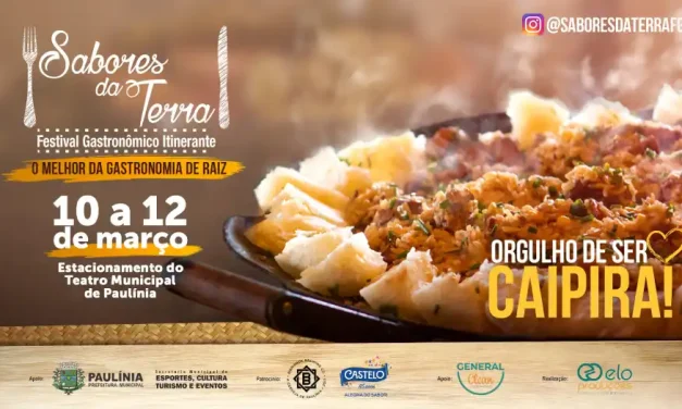 Festival Gastronômico Itinerante Sabores da Terra retorna à Paulínia no fim de semana
