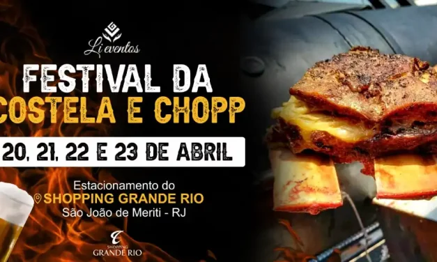 Festival da Costela e Chopp agita São João de Meriti, no Rio de Janeiro, a partir dessa quinta