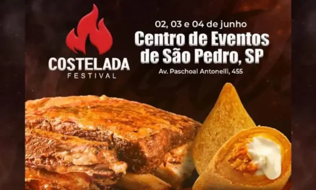Costelada BBQ e Festival da Coxinha levam gastronomia e diversão a São Pedro (SP)