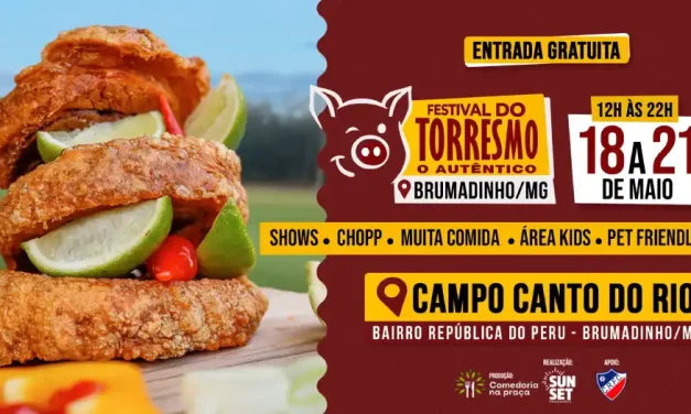 Festival do Torresmo Autêntico movimenta Brumadinho (MG) a partir desta quinta