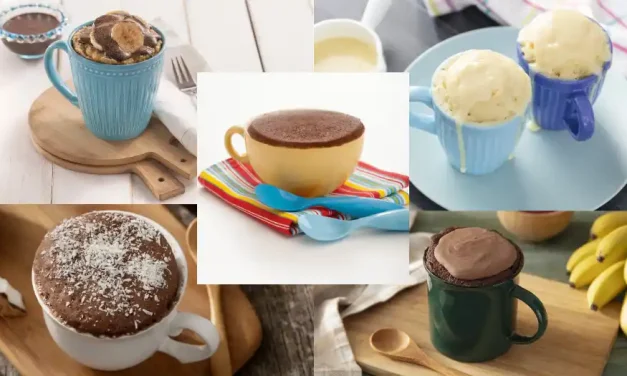 Que tal um bolo de caneca? Confira 5 opções rápidas e fáceis de preparar