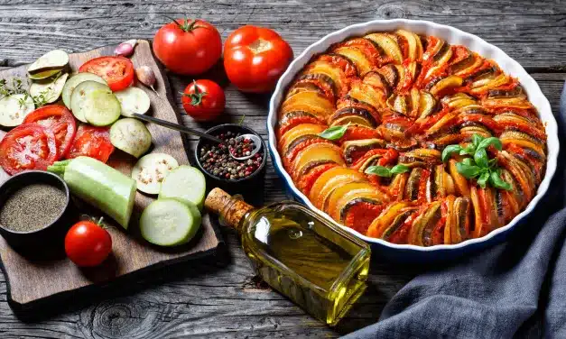 Ratatouille: Um prato provençal feito com vegetais da França