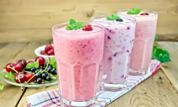 Milk-shake de Frutas Vermelhas para Refrescar seu dia!
