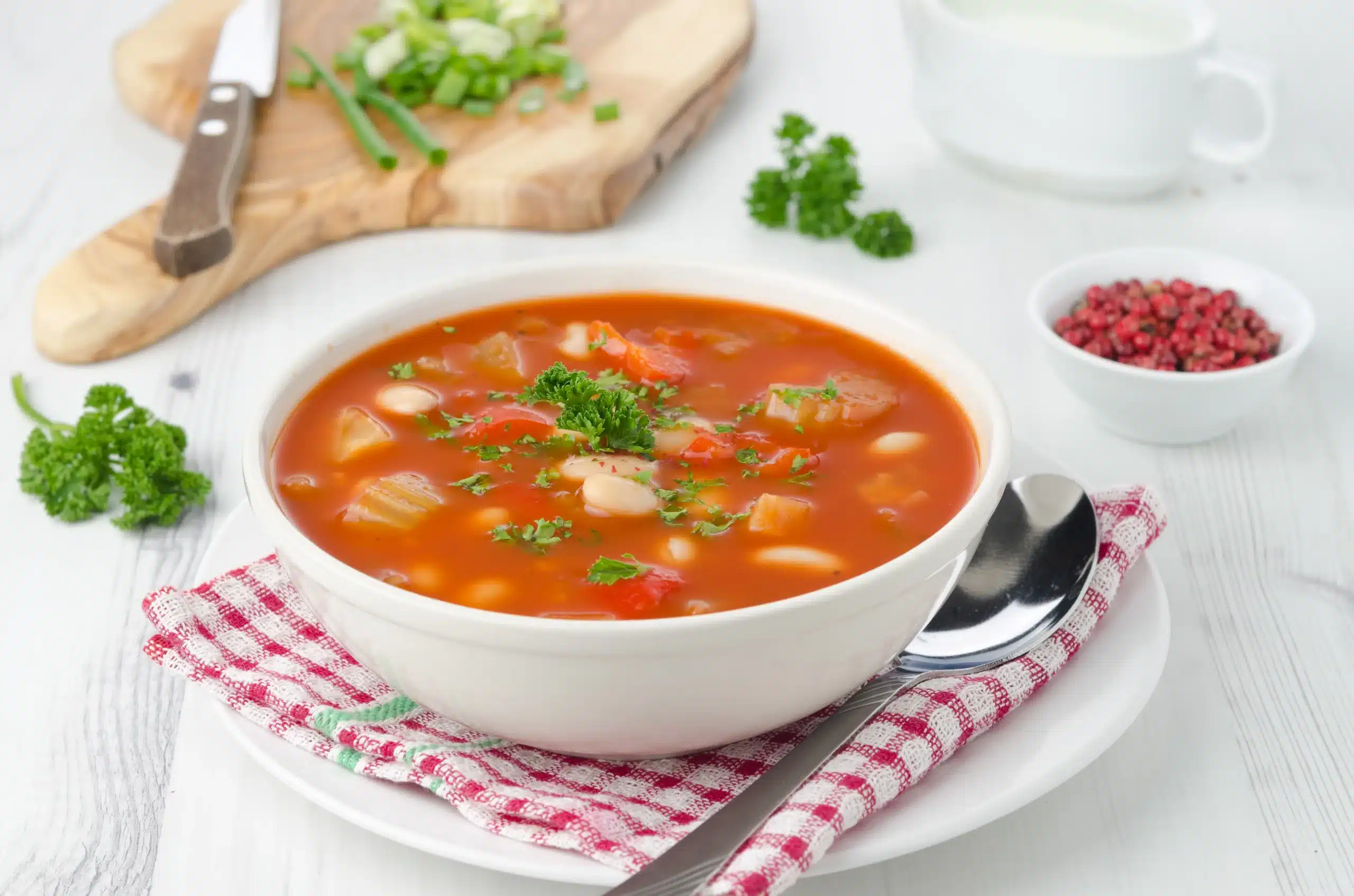 Receita de Sopa de Tomate