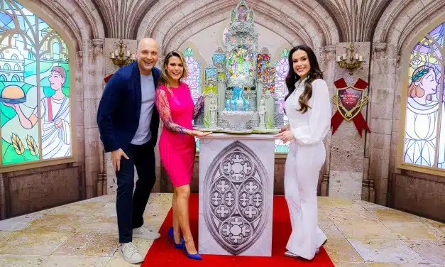 Épica final: Bolo medieval na 9ª temporada do ‘Bake Off Brasil’