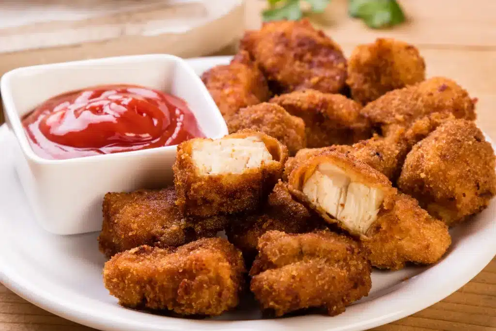 Nuggets de Frango Caseiro