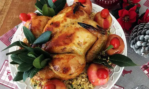 Frango com Maçãs Caramelizadas: Opção Saudável para suas Festas de Fim de Ano!