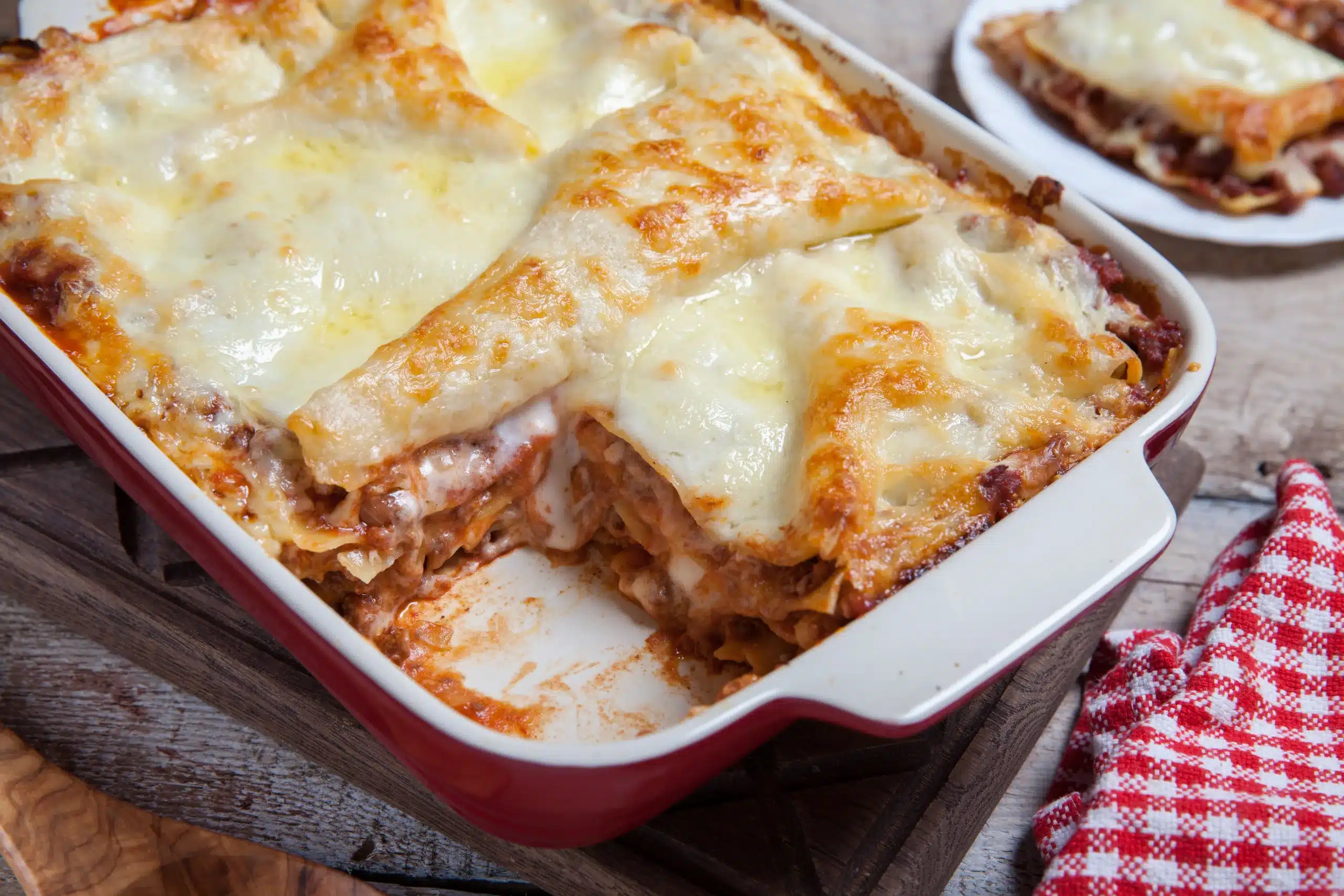 Lasanha de Carne Moída