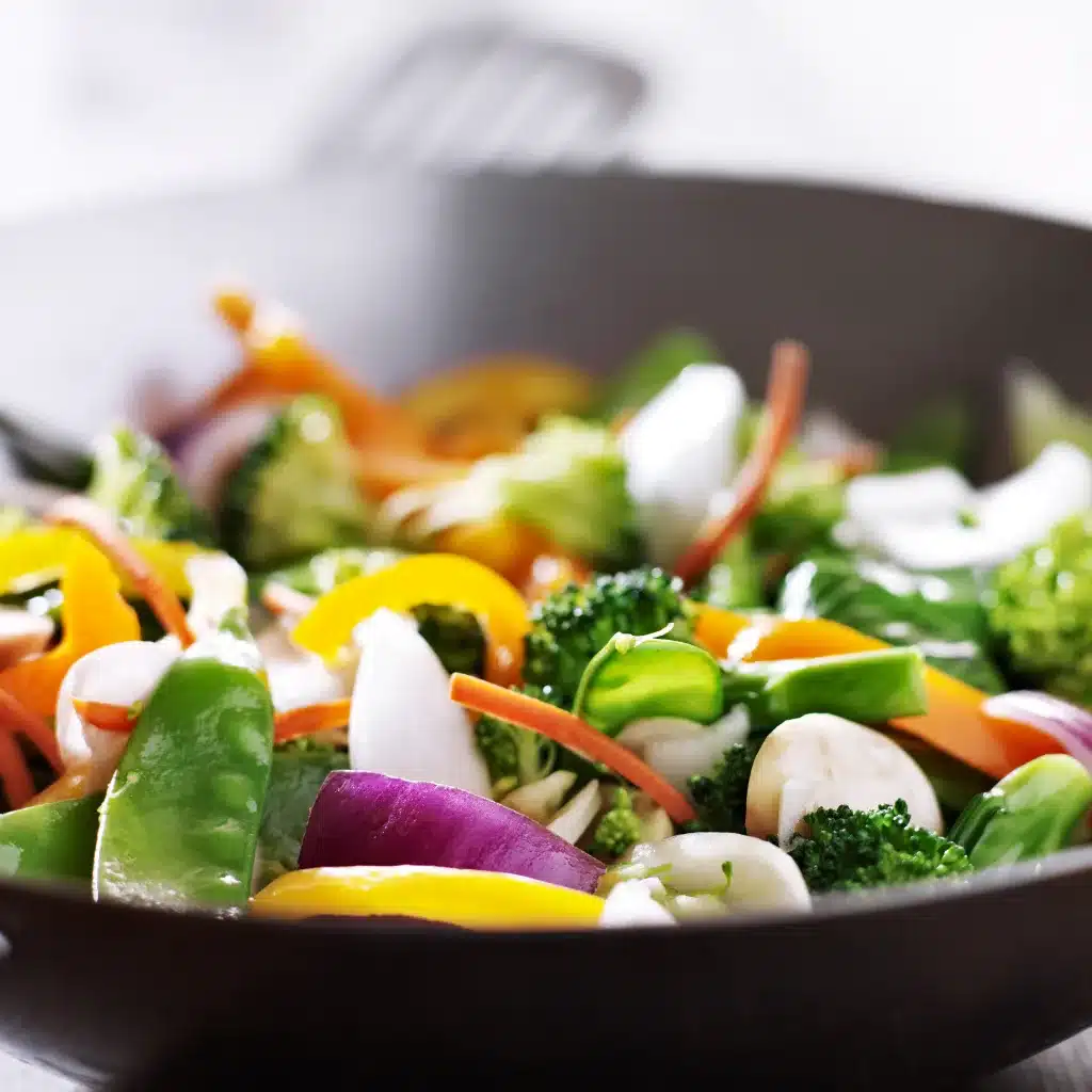 Legumes Salteados com Orégano