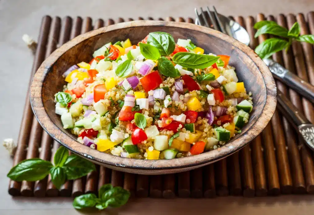Salada de Quinoa