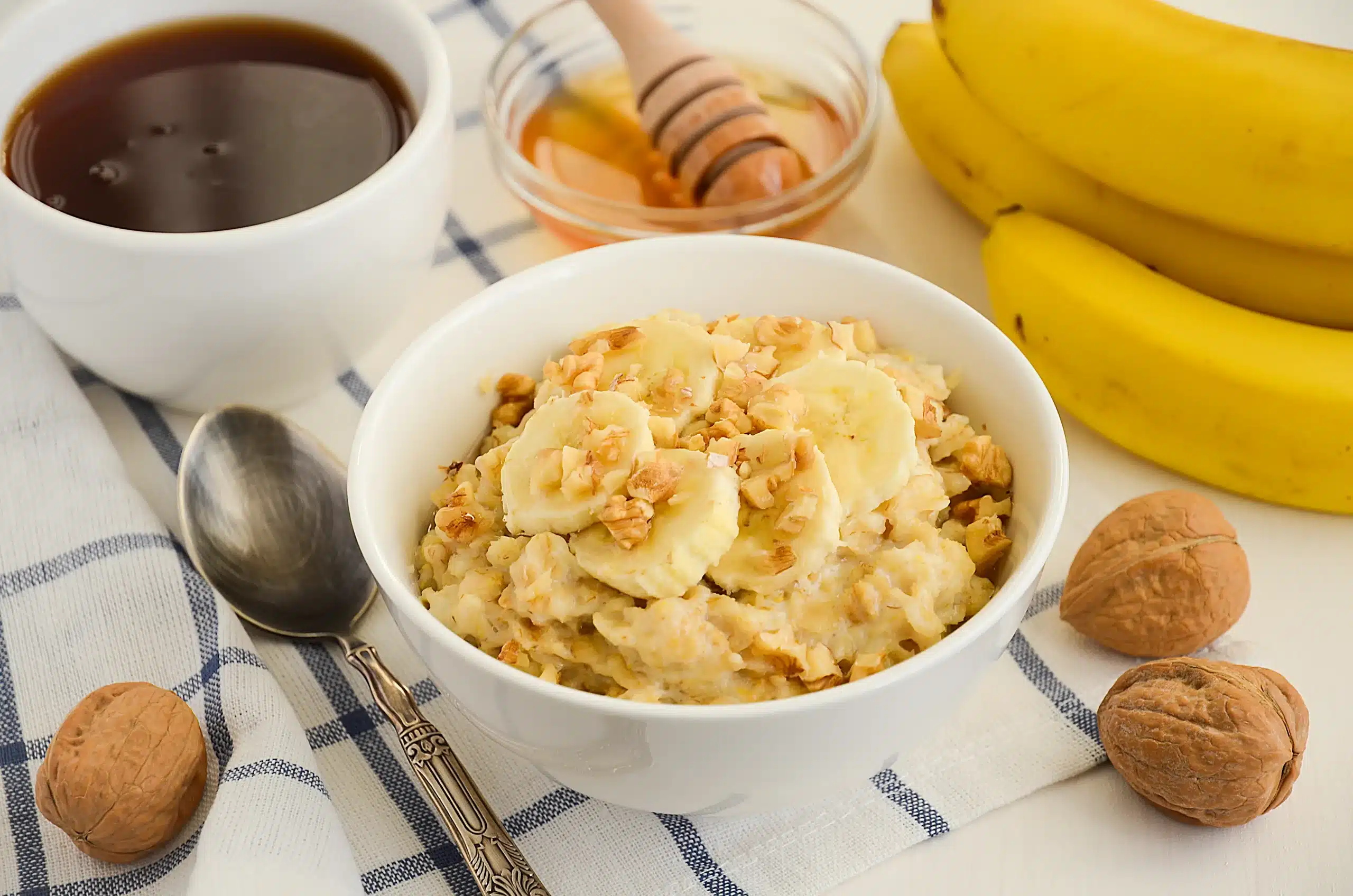 Mingau de Aveia e Banana