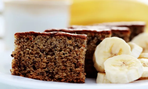 Bolo de Banana com Farelo de Aveia Receita Saudável e Deliciosa