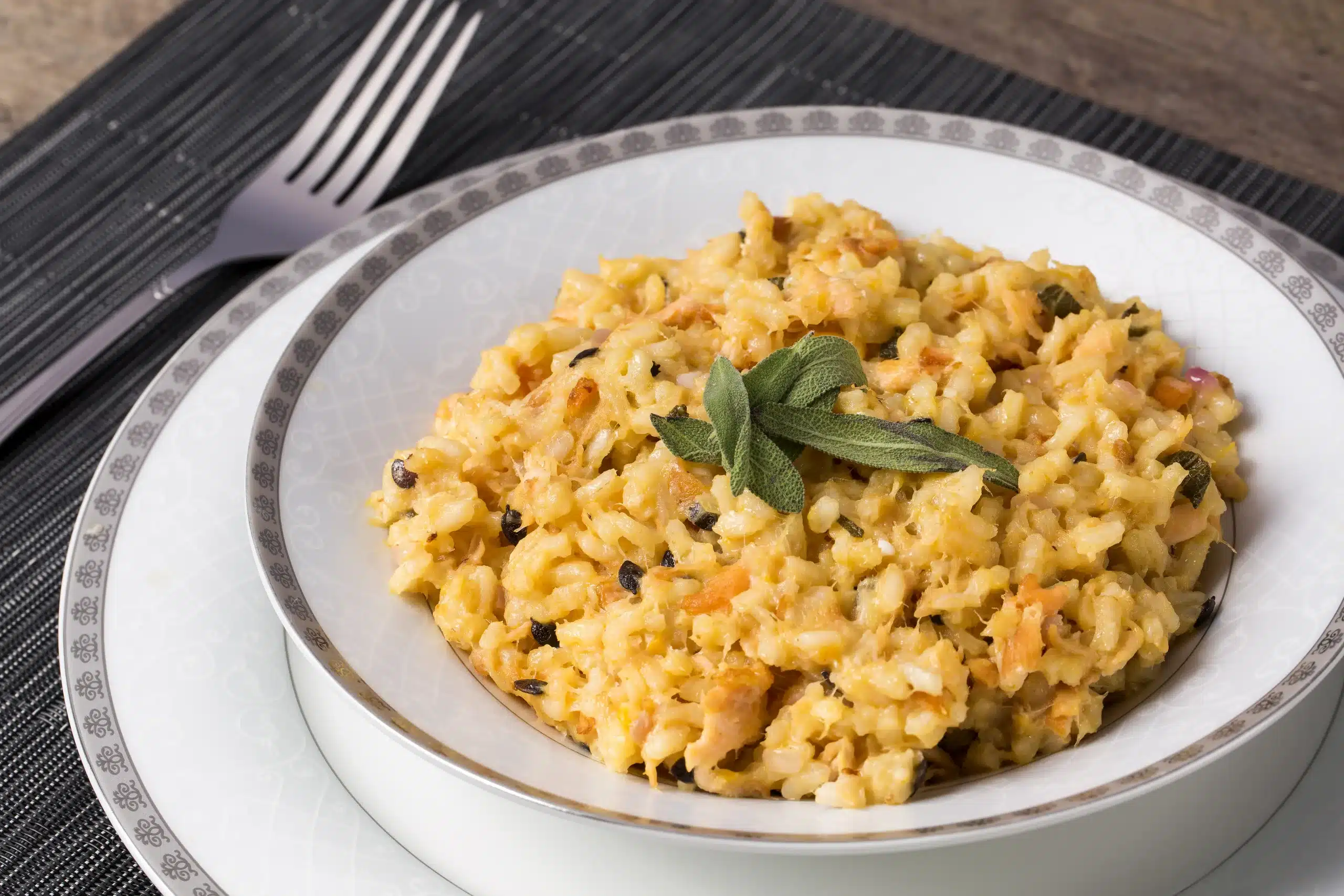 Risoto de Salmão