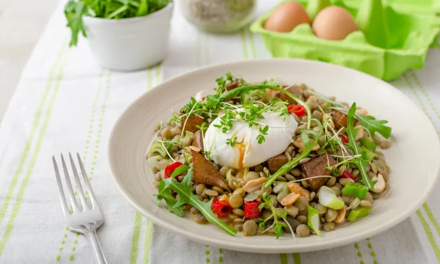 Salada de Lentilhas com Nuts: Uma Opção Deliciosa e Nutritiva