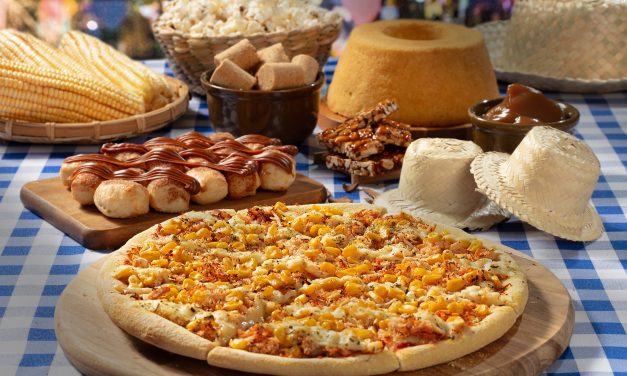 No clima de Arraiá, Domino’s lança novo sabor de pizza!