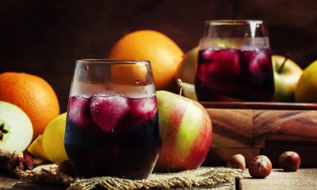 Sangria com frutas congeladas – refrescante e perfeita para o calor