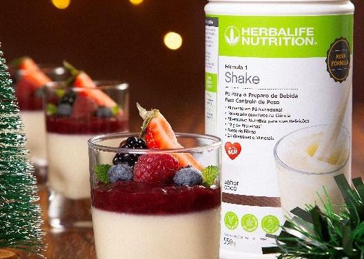 Panacota saudável: Sobremesa fit para o Natal