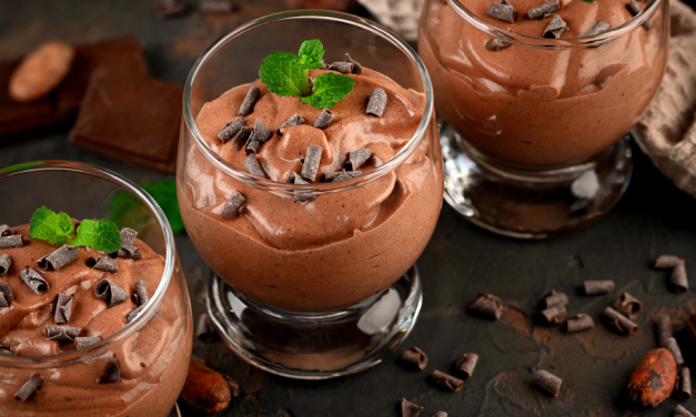 Mousse de cacau vegano: uma sobremesa saborosa e nutritiva
