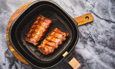 Costelinha de porco na Air Fryer