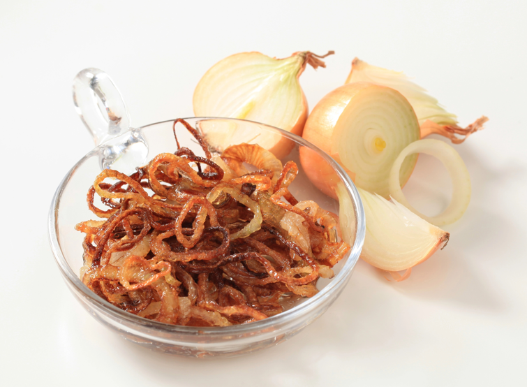 Cebola frita