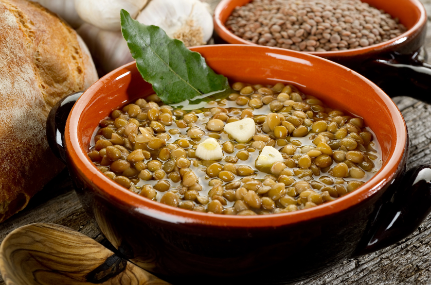 Sopa de lentilha
