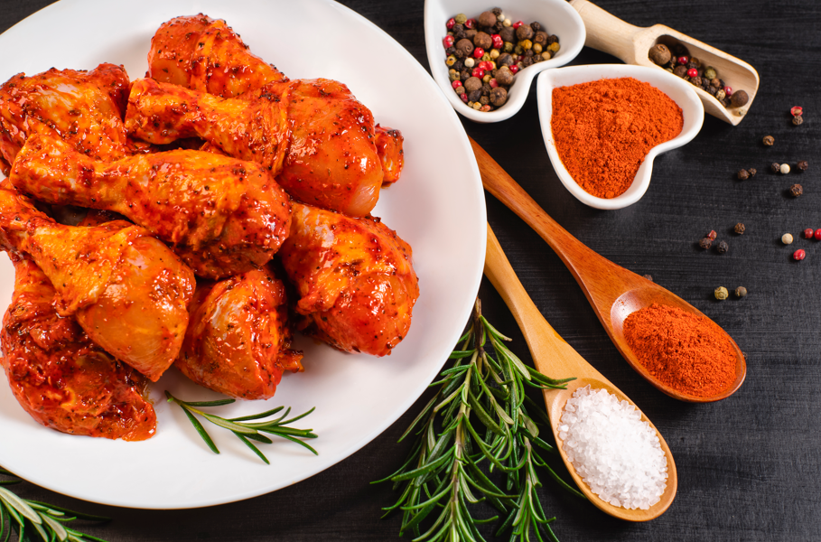 Coxas de frango