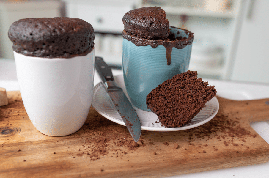 Bolo de caneca