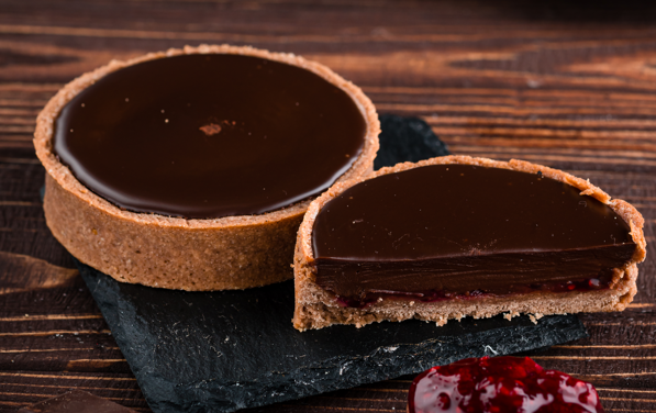 Tortinhas de ganache de chocolate zero: sabor irresistível!