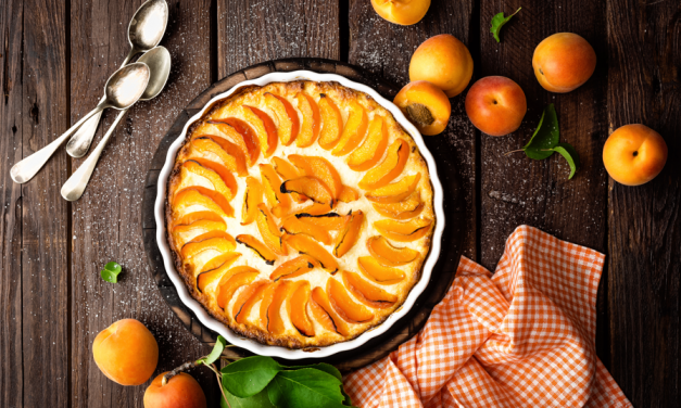 Torta leve de damasco: sobremesa saudável!