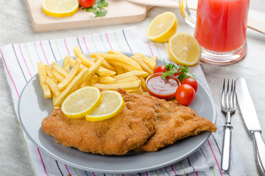 Bife à milanesa