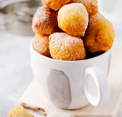 Bolinho de chuva na Airfryer: receita rápida, crocante e sem óleo