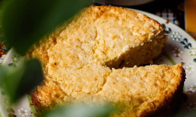Bolo de Milho Cremoso de Liquidificador (Sem Farinha)