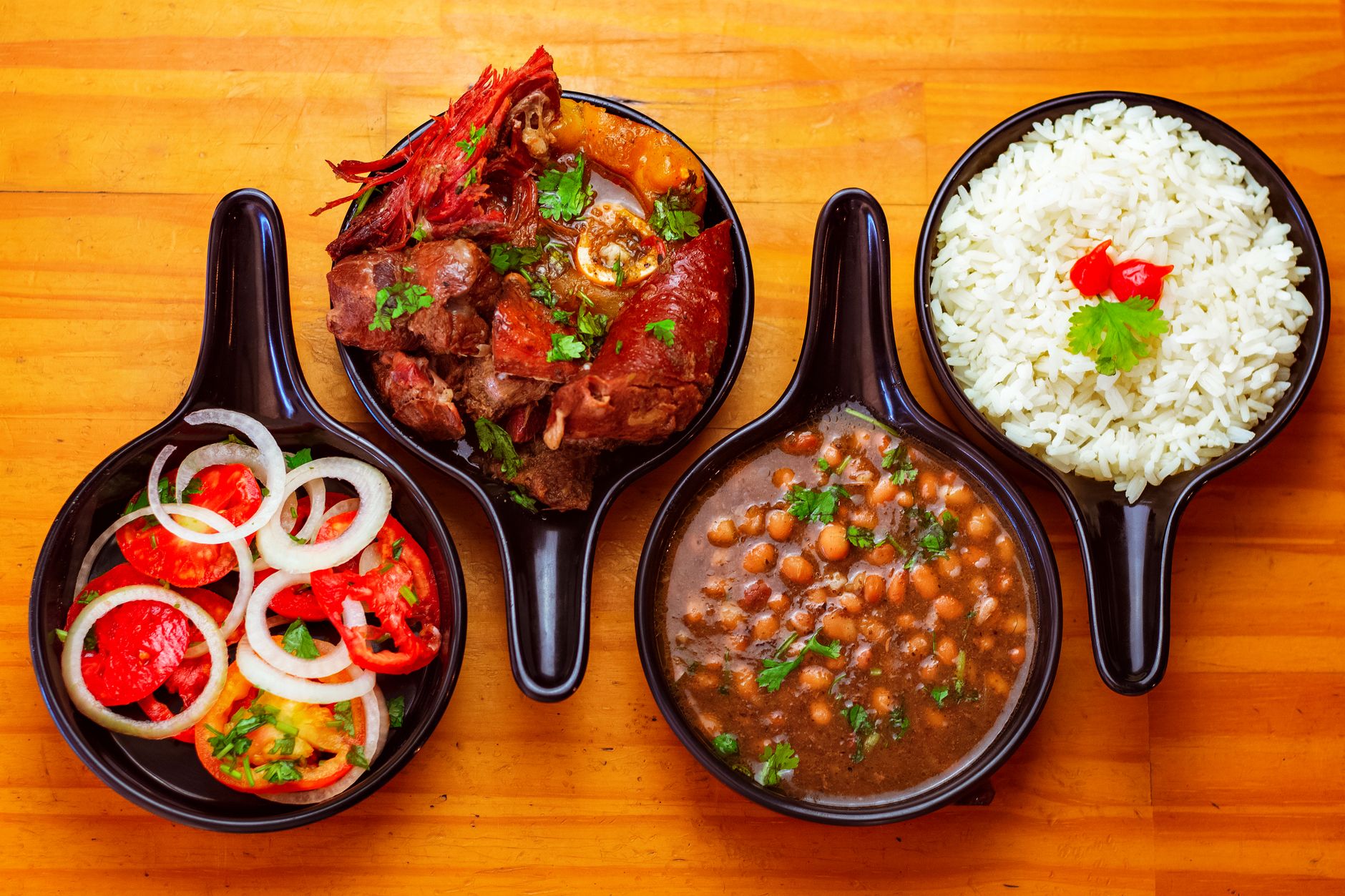 feijoada-vegetariana Feijoada vegetariana com legumes e arroz