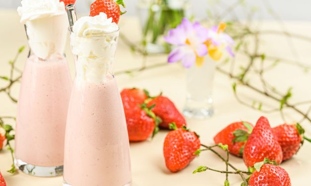 Milk-Shake de Morango Caseiro: Cremoso e Irresistível