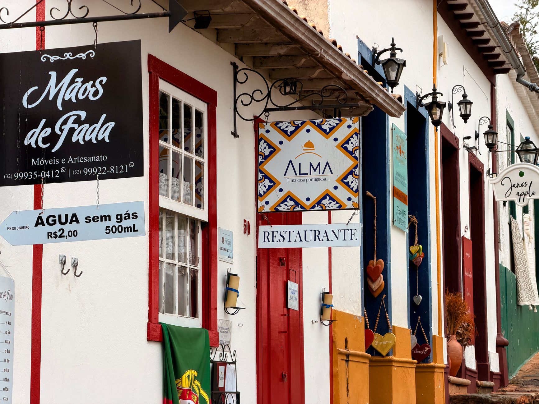 Restaurante charmoso no centro histórico de Embu das Artes